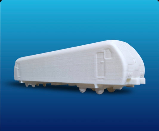 Mini Train GÜTER LOKOMOTIVE 3D Druck | Ready to Paint / Grundiert
