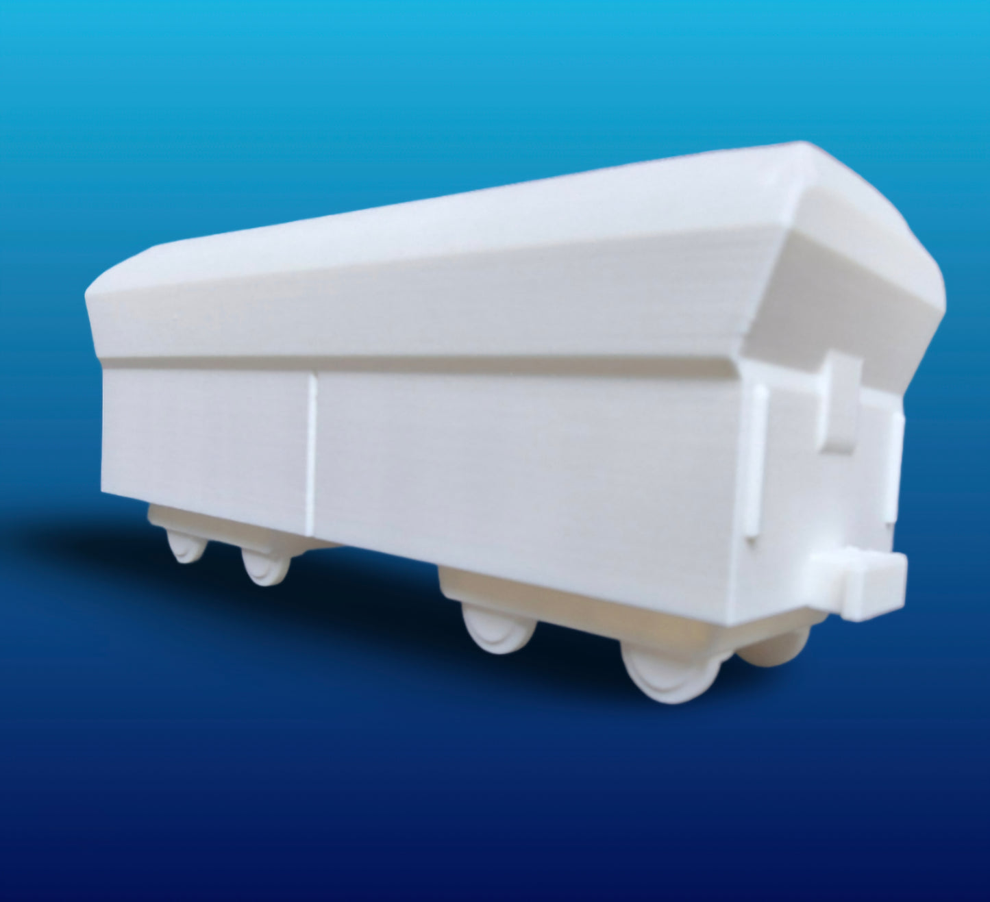 Mini Train GÜTERWAGON 3D Druck | Ready to Paint / Grundiert