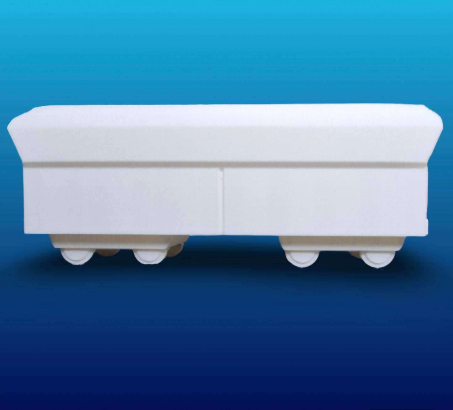 Mini Train GÜTERWAGON 3D Druck | Ready to Paint / Grundiert