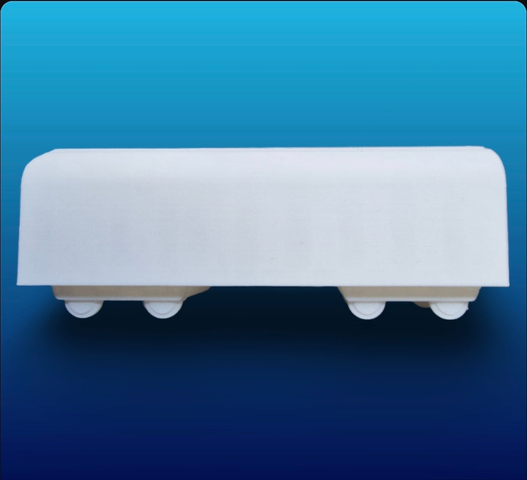 Mini Train PLANENWAGEN 3D Duck | Ready to Paint / Grundiert