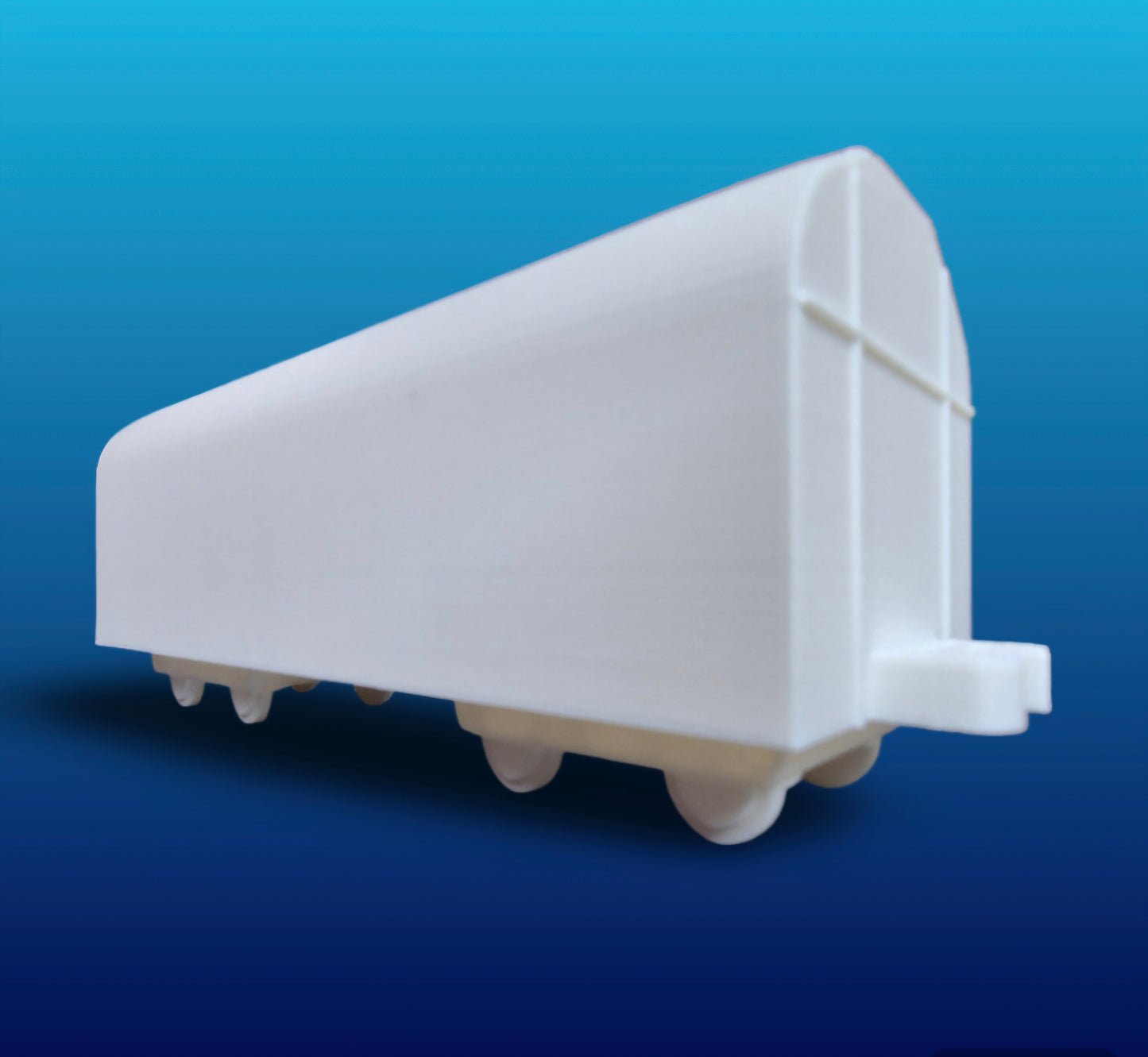 Mini Train PLANENWAGEN 3D Duck | Ready to Paint / Grundiert