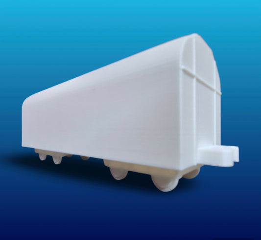 Mini Train PLANENWAGEN 3D Duck | Ready to Paint / Grundiert