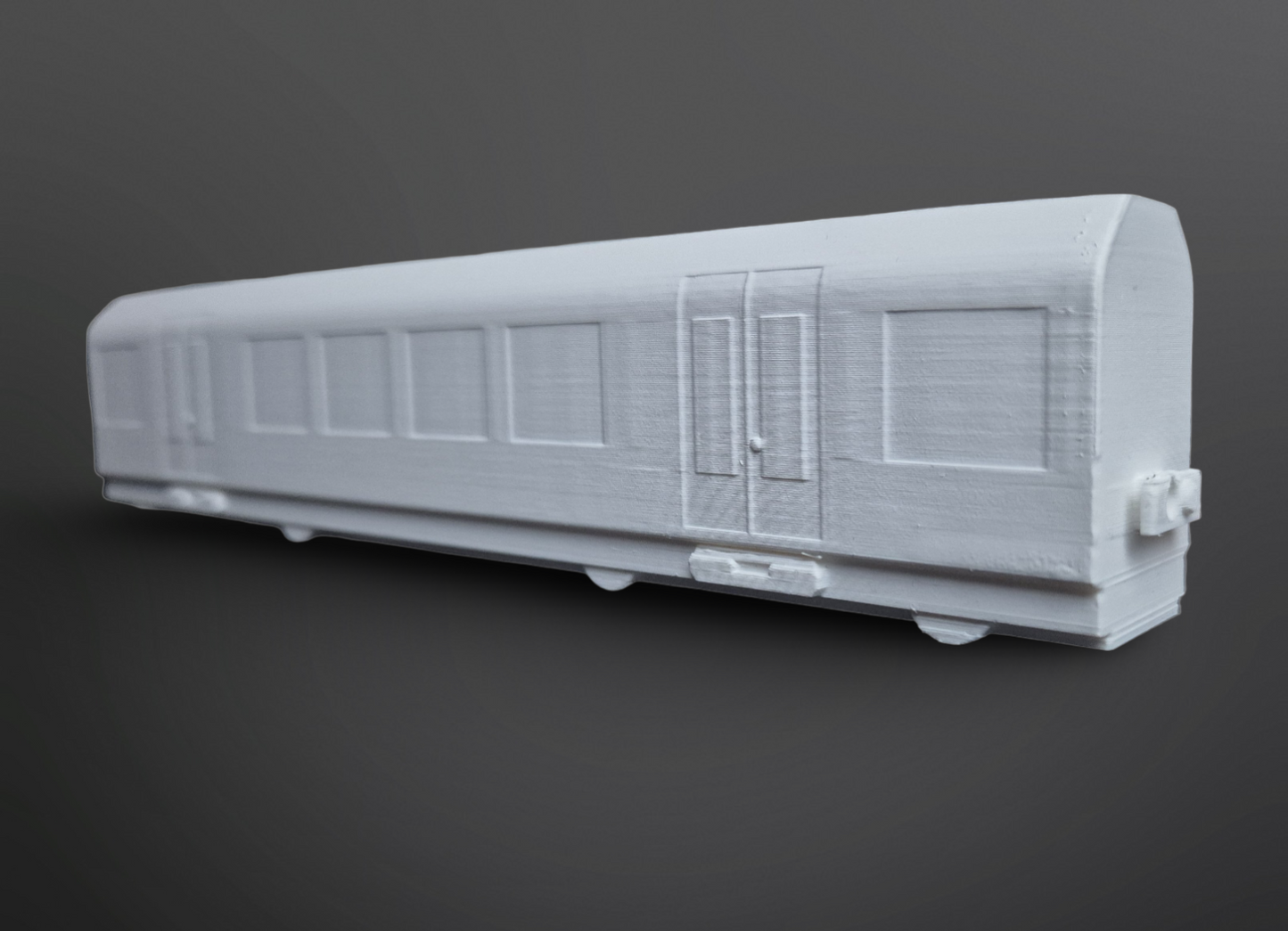 Mini Train EURO B Mittelteil  | Ready to Paint / Grundiert