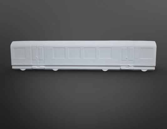 Mini Train EURO B Mittelteil  | Ready to Paint / Grundiert